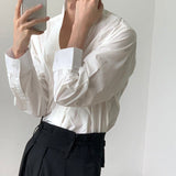 MODEFREAKのVネックコリアンデザインシャツ mf1890の画像