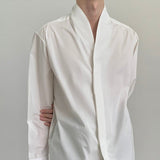 MODEFREAKのVネックコリアンデザインシャツ mf1890の画像