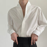 MODEFREAKのVネックコリアンデザインシャツ mf1890の画像