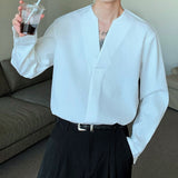 MODEFREAKのVネックモードシャツ mf1925の画像