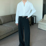 MODEFREAKのVネックモードシャツ mf1925の画像