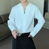 MODEFREAKのVネックモードシャツ mf1925の画像