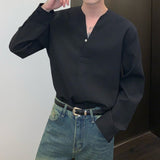 MODEFREAKのVネックモードシャツ mf1925の画像