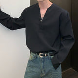 MODEFREAKのVネックモードシャツ mf1925の画像