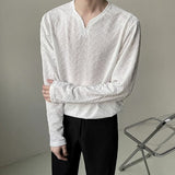 MODEFREAKのVネックモノトーンカットソー mf2111の画像