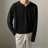 MODEFREAKのVネックモノトーンカットソー mf2111の画像