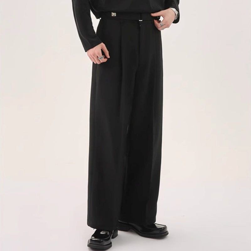 MODEFREAKのモードバックルデザインスラックス mf3285の画像