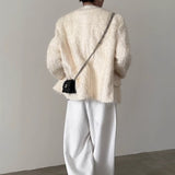 MODEFREAKの【11.3新作】ラグジュアリーシャギージャケット mf2215の画像