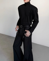 【1.14新作】モードシルエットタートルネックカットソー mf3634