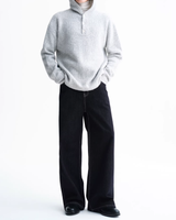 【1.28新作】シンプルストレートデニムパンツ mf3651