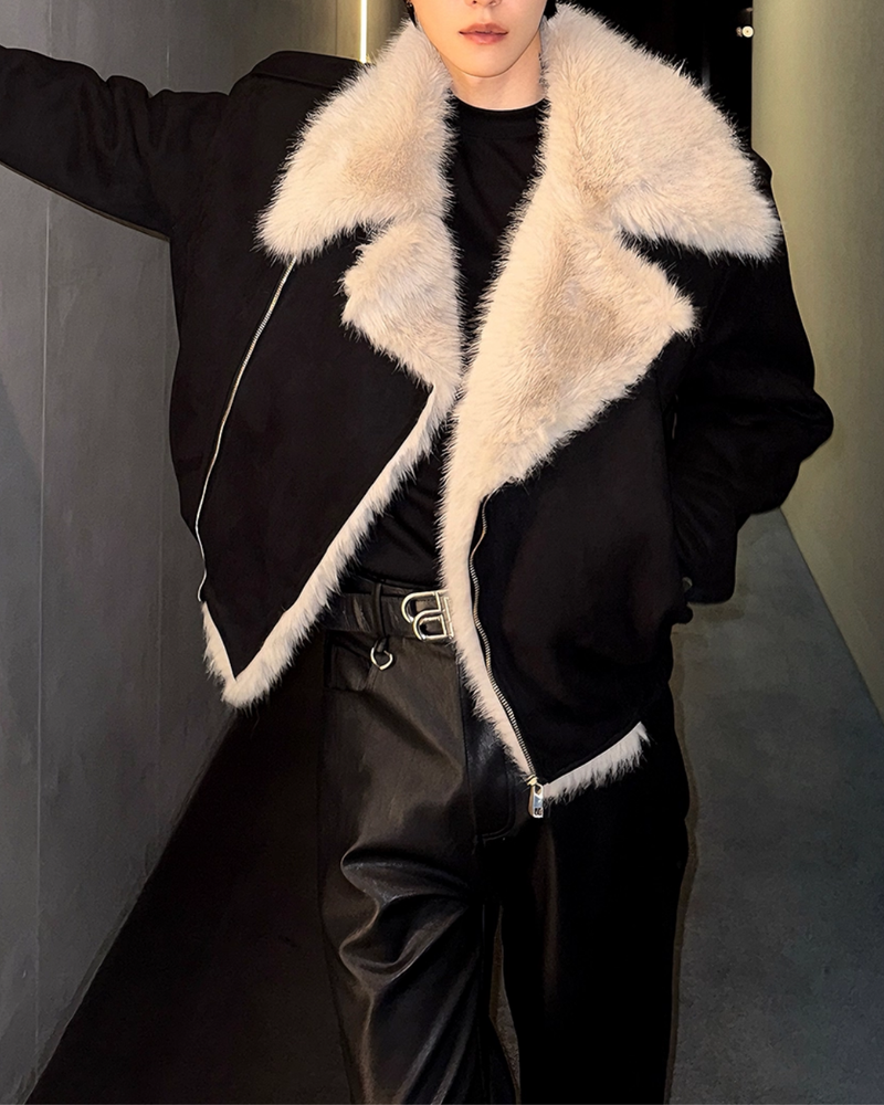 【11.24新作】モードファーショートジャケット mf3588