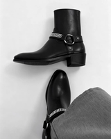 MODEFREAKのモードチェーンチェルシーブーツ mf3872の画像