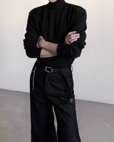 【1.14新作】モードシルエットタートルネックカットソー mf3634