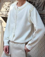 【12.31新作】クラシカルパールカーディガン mf3619