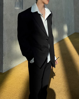 MODEFREAKのシャツレイヤードモードジャケット mf3690の画像