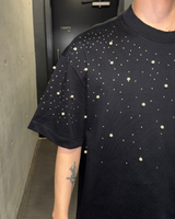 【7.3新作】パールシャインモードTシャツ mf3782