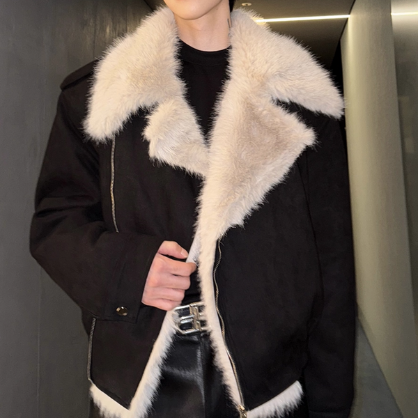 【11.24新作】モードファーショートジャケット mf3588