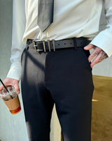 【2.4新作】スリムフレアコリアンスラックス mf3661