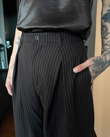 【11.7新作】ストライプルーズコリアンスラックス mf3578