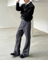 【2.23新作】ジップアップレレザーショートジャケット mf3672