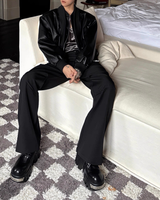 レザーモードコリアンジャケット mf3538