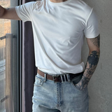 리본 타이 새틴 터치 모드 셔츠 mf3663