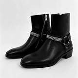 MODEFREAKのモードチェーンチェルシーブーツ mf3872の画像