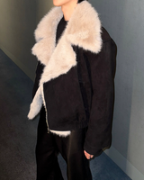 【11.24新作】モードファーショートジャケット mf3588