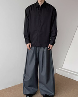 【11.26新作】レイヤーデザインコリアンシャツ mf3591