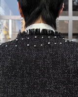 【2.18新作】フリンジモードツイードジャケット mf3670