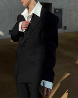 MODEFREAKのシャツレイヤードモードジャケット mf3690の画像