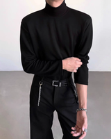 【1.14新作】モードシルエットタートルネックカットソー mf3634