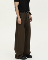 Double-breasted high-waisted pants mf3625