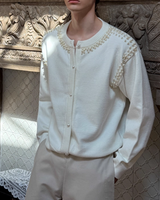 【12.31新作】クラシカルパールカーディガン mf3619