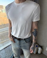 리본 타이 새틴 터치 모드 셔츠 mf3663