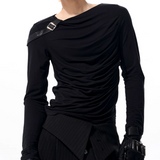 MODEFREAKの【9.26新作】バックルデザインモードカットソー mf3540の画像