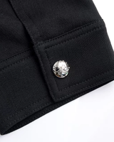 【2.13新作】ツーピースメタルボタンモードジャケット mf3665