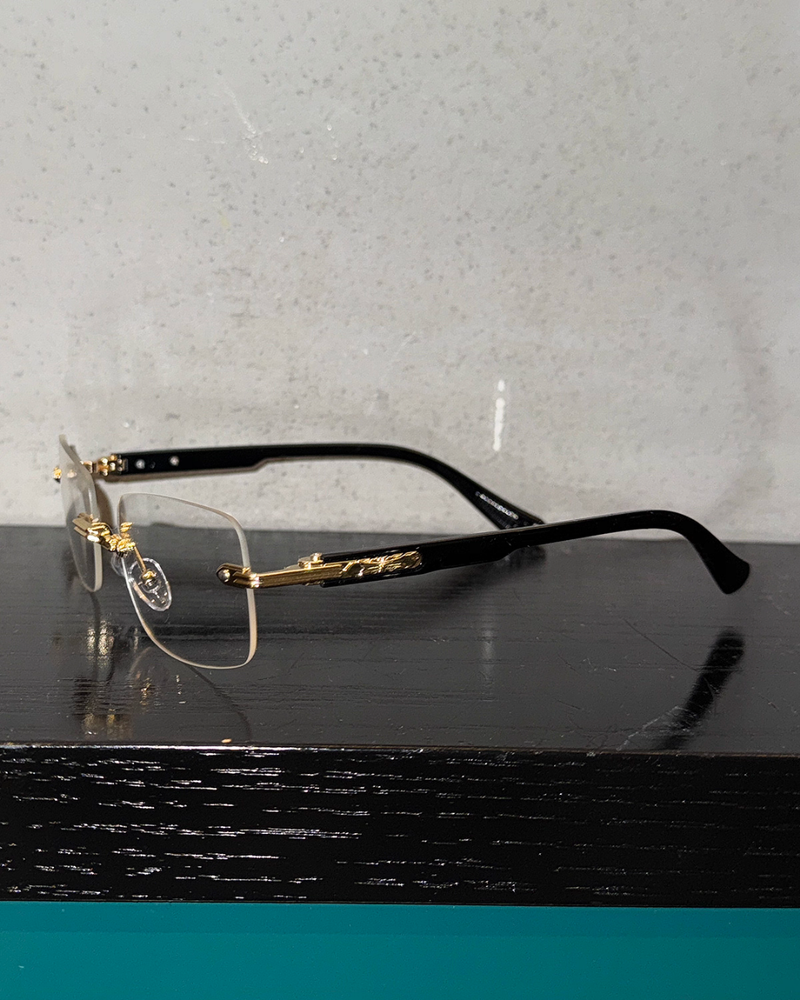 【11.14新作】リムレスヴィンテージグラス mf3584