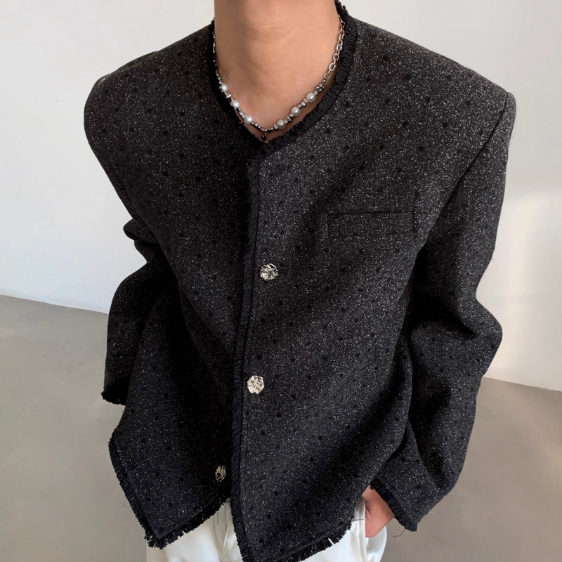 【11.28新作】クラシックモードツイードジャケット mf3583