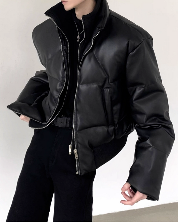 【11.17新作】モードショートダウンジャケット mf3582