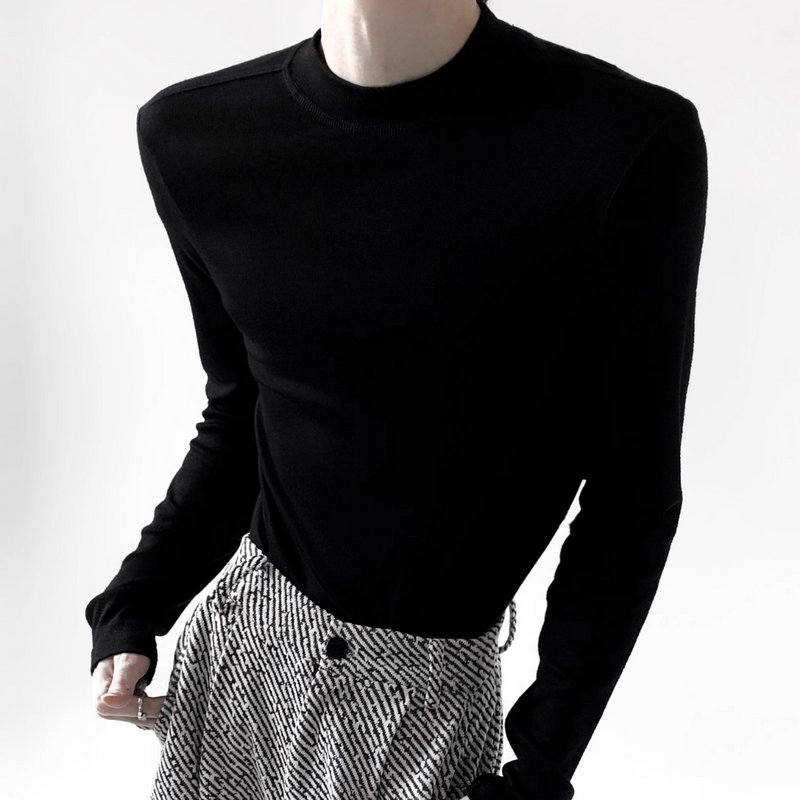 【11.14新作】スリムフィットモードカットソー mf3581