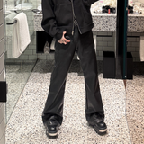 【12.15新作】モードドレープレザーパンツ mf3594