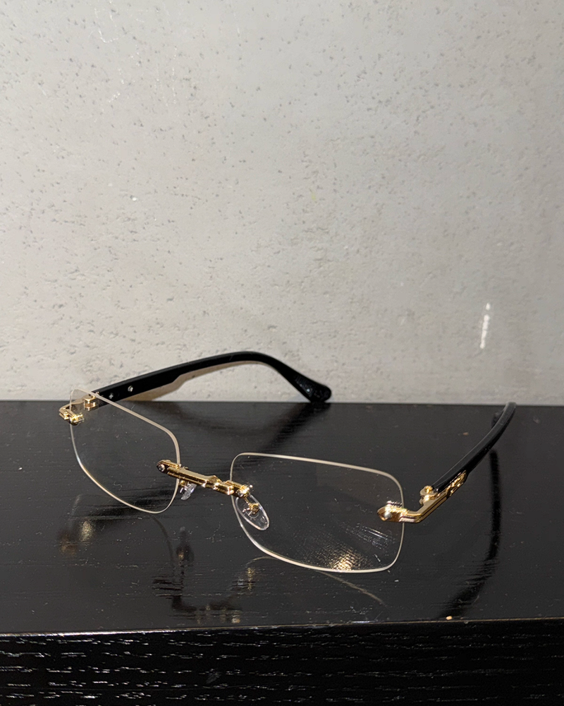 【11.14新作】リムレスヴィンテージグラス mf3584