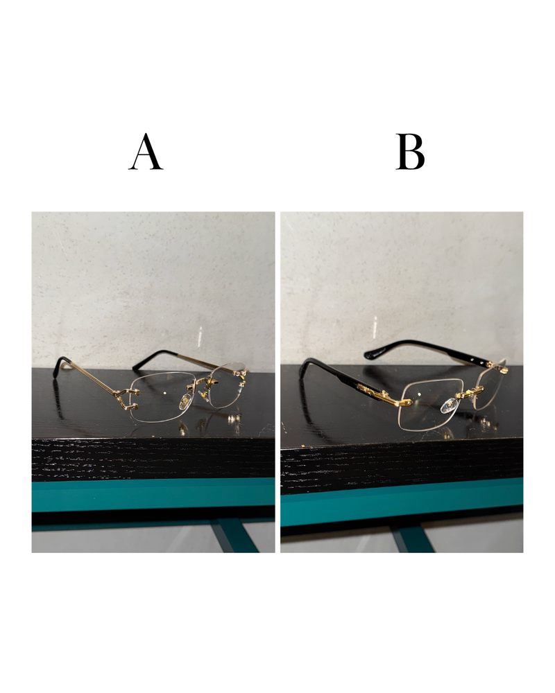 【11.14新作】リムレスヴィンテージグラス mf3584