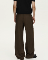 Double-breasted high-waisted pants mf3625