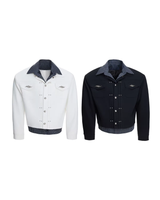 【2.13新作】ツーピースメタルボタンモードジャケット mf3665