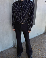 【2.6新作】ドットリボンタイシャツ mf3657