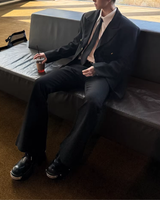 【2.6新作】ダブルブレストコリアンモードジャケット mf3658