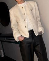 【10.31新作】シャインツイードモードジャケット mf3570