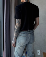 【4.6新作】ハイネックコリアンモードTシャツ mf3691